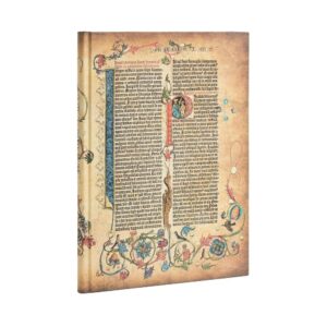 La Biblia de Gutenberg GRANDE TD en Blanco