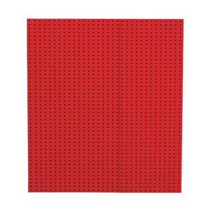 Rojo Sobre Negro A4 Líneas