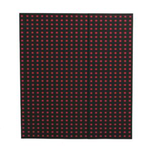 Negro Sobre Rojo A4 en Blanco